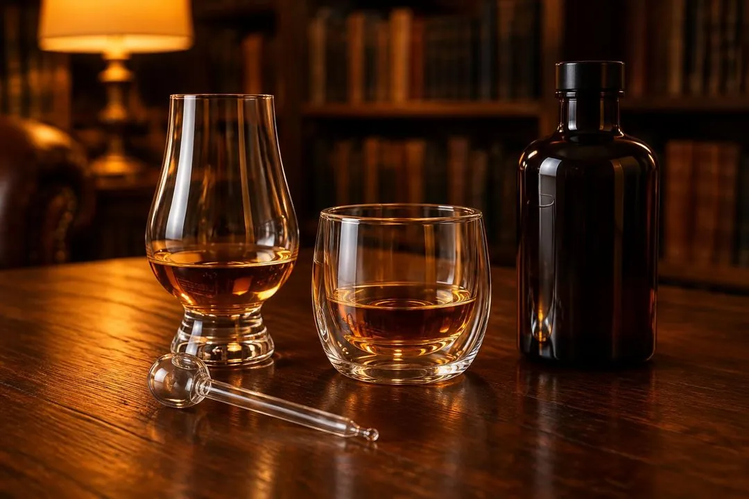 Bicchiere da whisky in cristallo